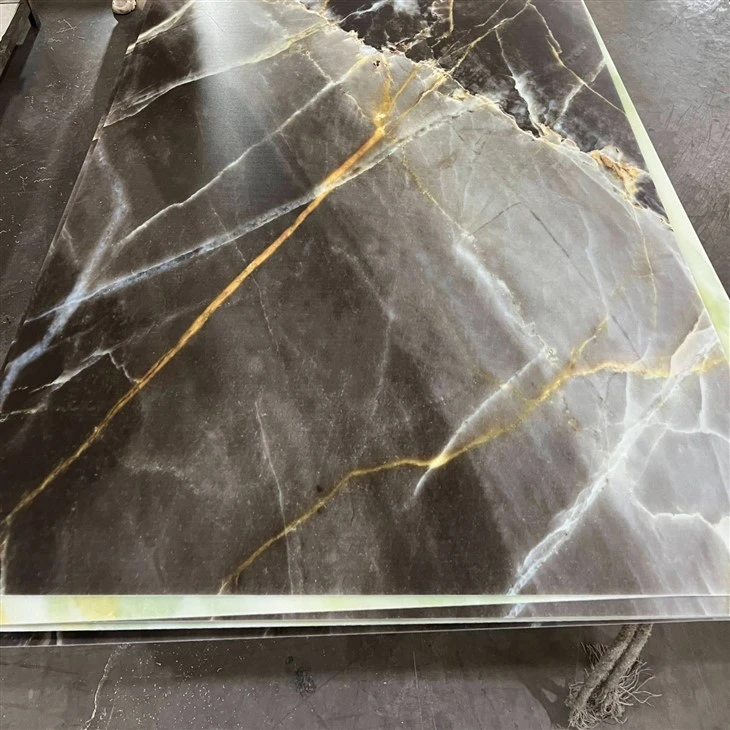 Natural-looking& Exquisite UV Marble Sheet suppliers