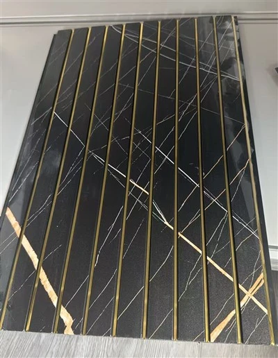 Modern Interior 300mm PVC Fluted Panel Ceiling Wall Decoration Material