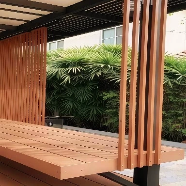 TOP KING Woodgrain WPC Hollow Batten Collection